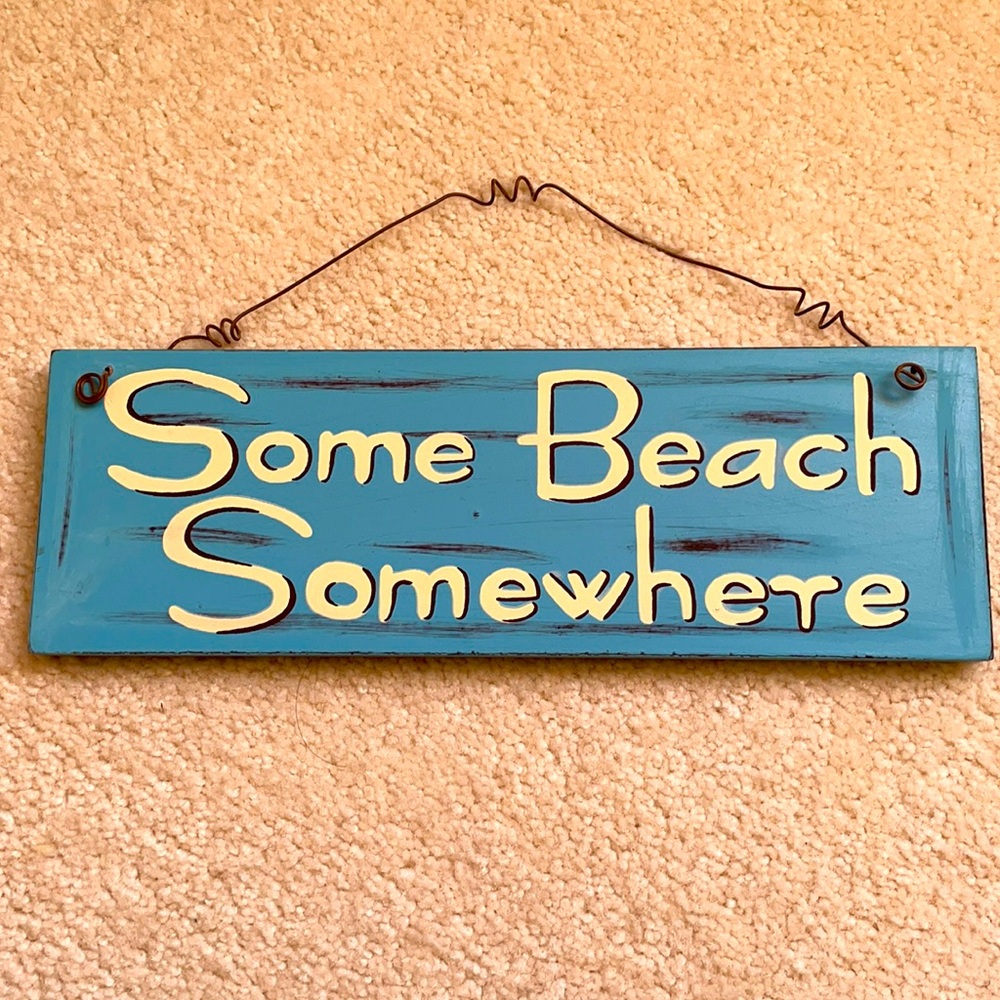 Beach Themed Sign 🏝
